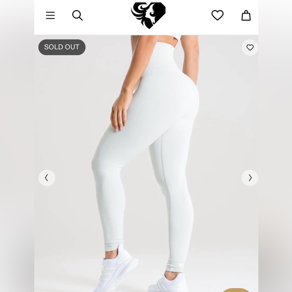 Women’s Best Power Seamless leggings Wasshed Light Grey - Picture 1 of 6